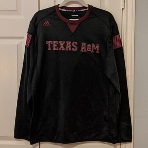 👍Adidas Texas A&M Sweatshirt Black and Maroon